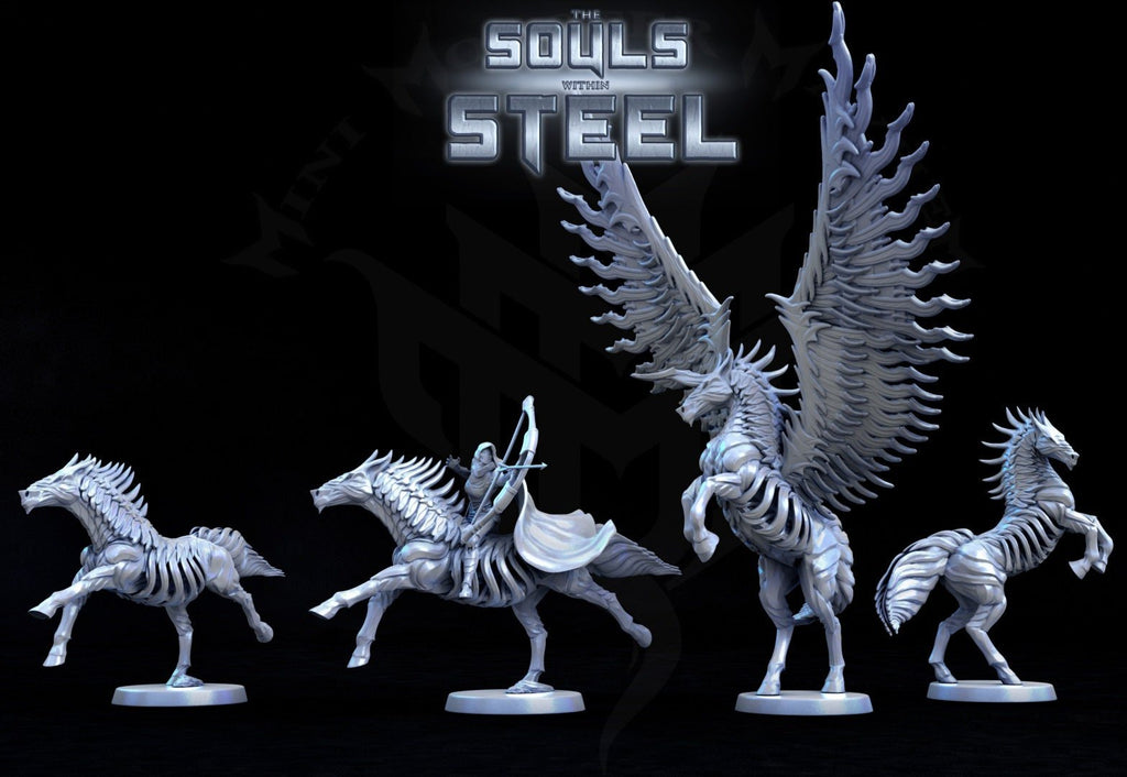 Iron Stallion - Souls Within Steel - Mini Monster Mayhem - Sigmarite Boutique
