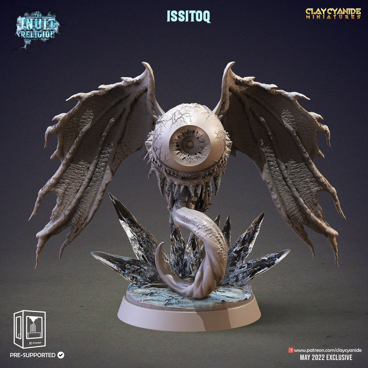 Issitoq- Inuit Religion - Clay Cyanide - Sigmarite Boutique