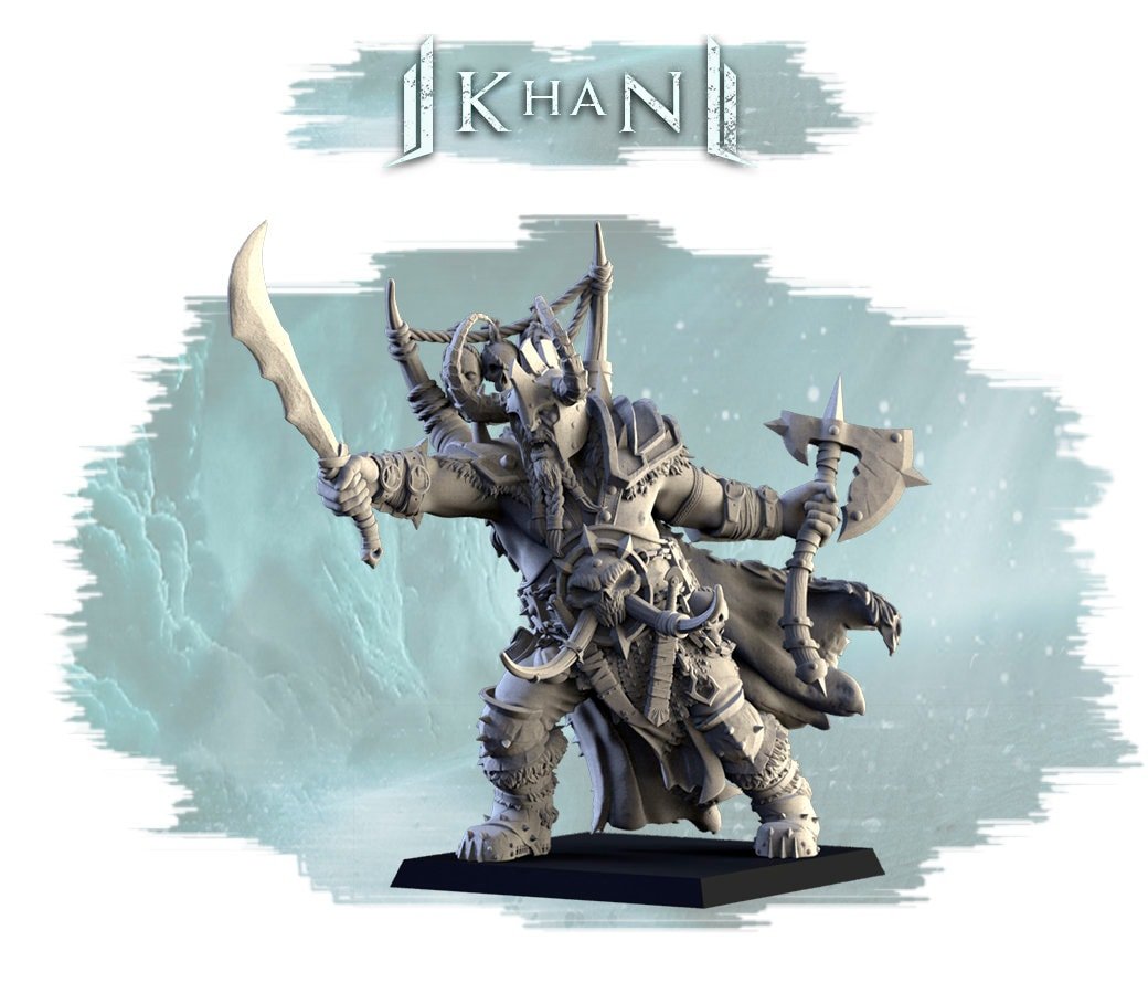 Khan - Northern Ogres - Txarli Factory - Sigmarite Boutique