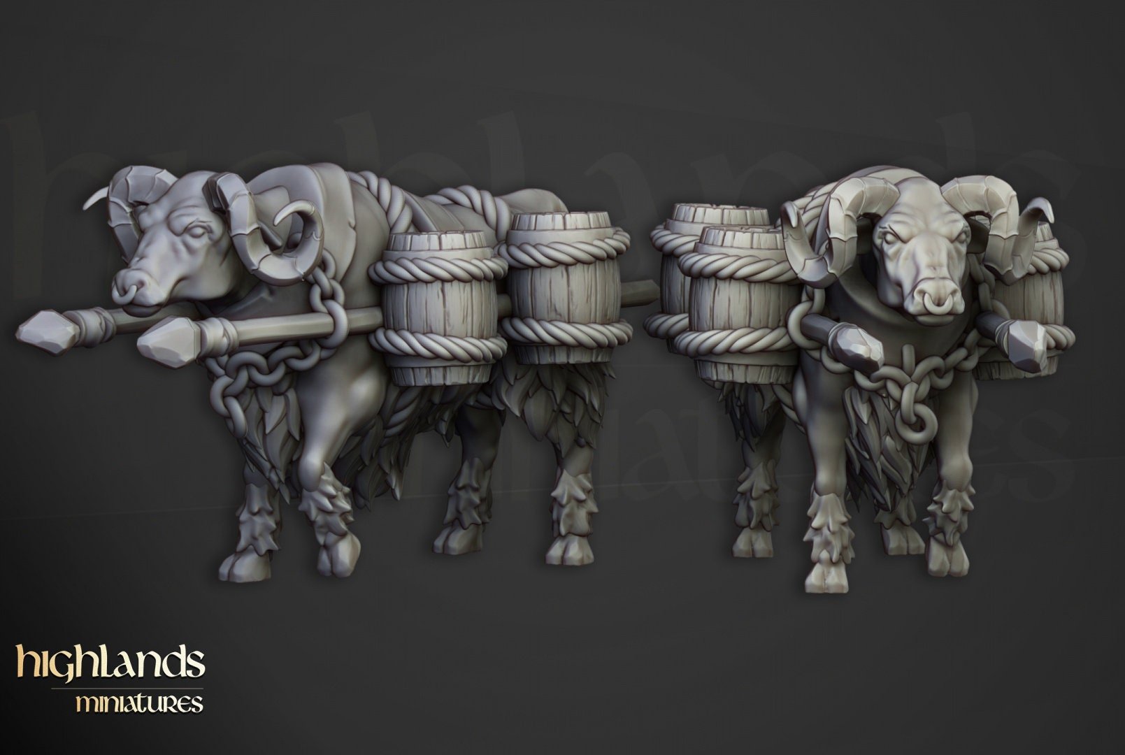 Khazarian Gunners - Highlands Miniatures - Sigmarite Boutique