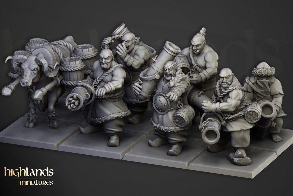 Khazarian Gunners - Highlands Miniatures - Sigmarite Boutique