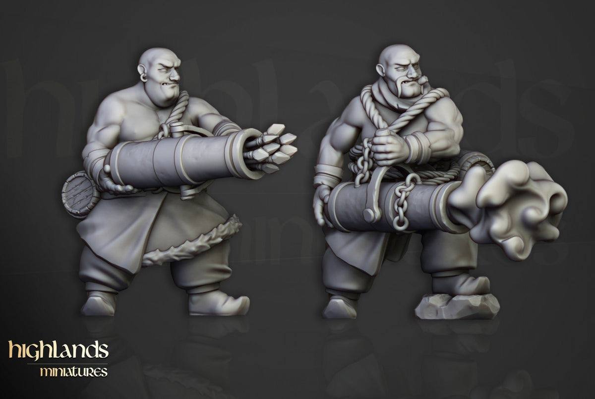 Khazarian Gunners - Highlands Miniatures - Sigmarite Boutique