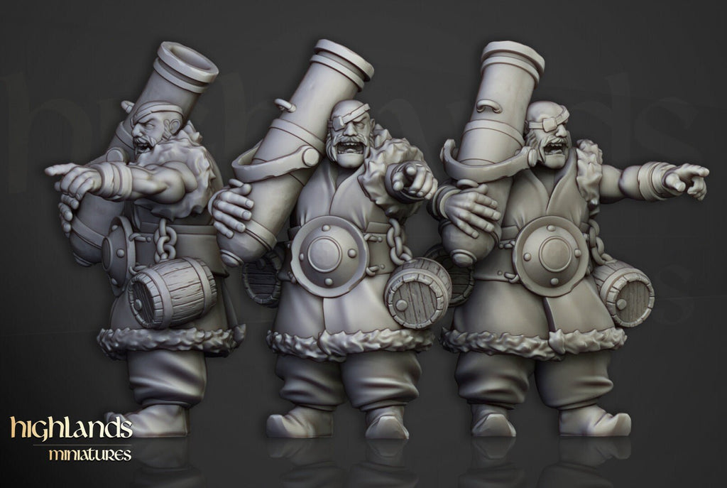 Khazarian Gunners - Highlands Miniatures - Sigmarite Boutique
