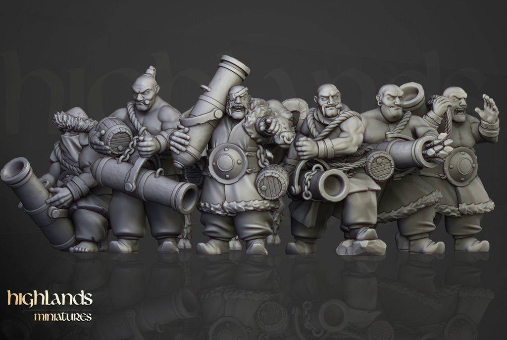 Khazarian Gunners - Highlands Miniatures - Sigmarite Boutique