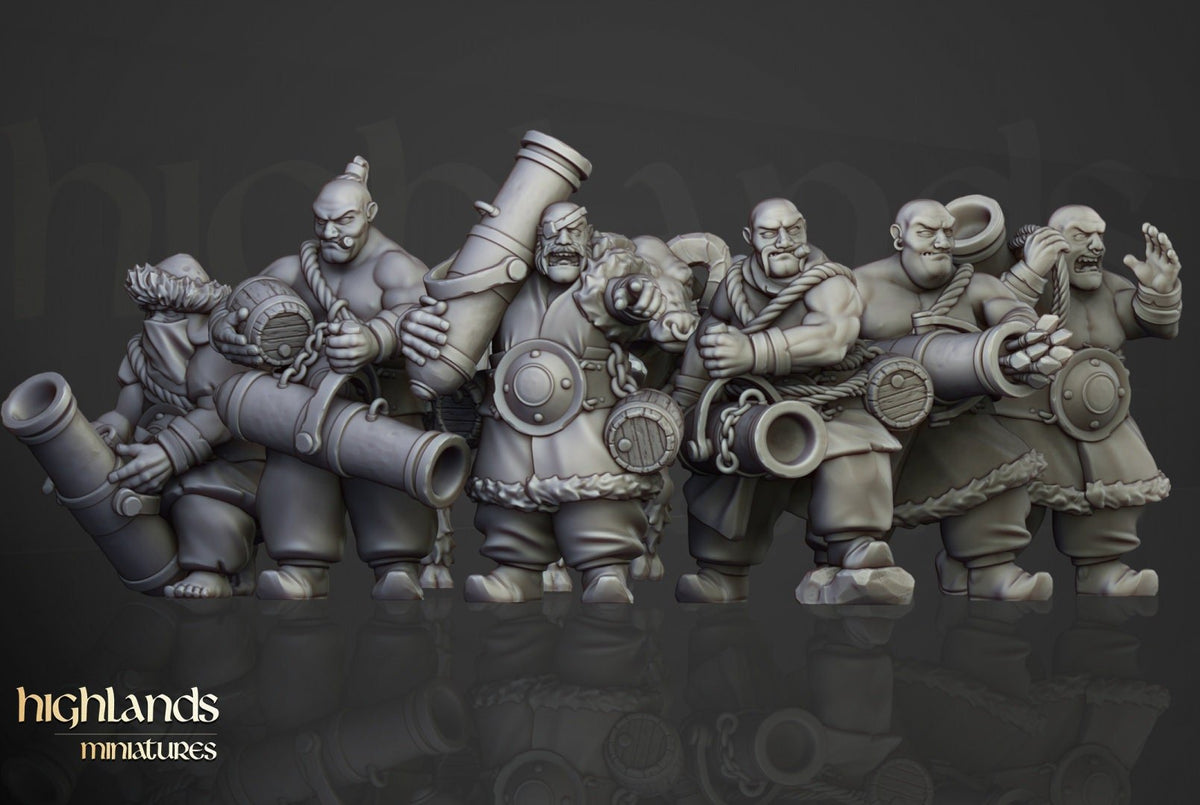 Khazarian Gunners - Highlands Miniatures - Sigmarite Boutique