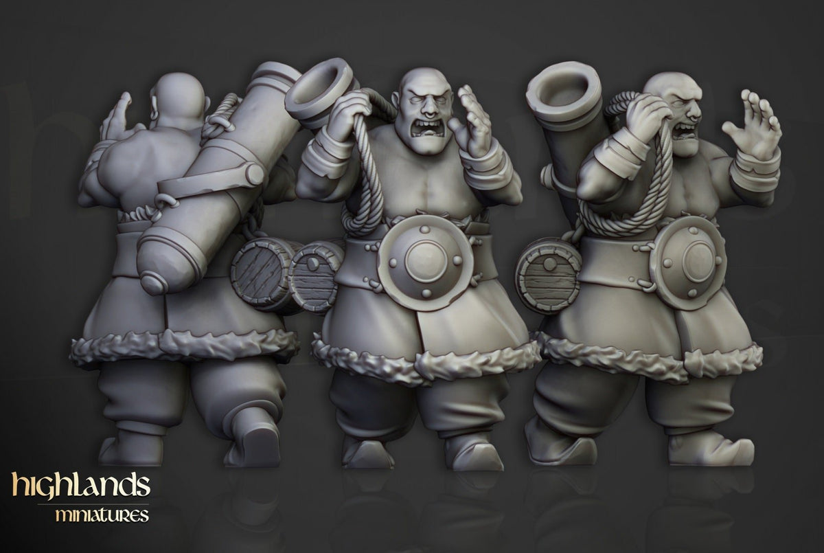 Khazarian Gunners - Highlands Miniatures - Sigmarite Boutique