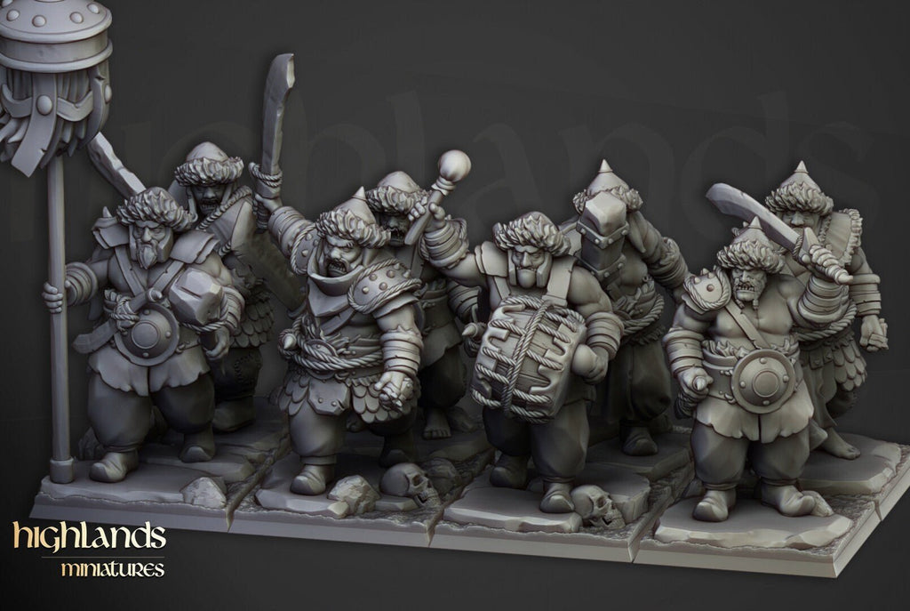 Khazarian Warriors - Highlands Miniatures - Sigmarite Boutique