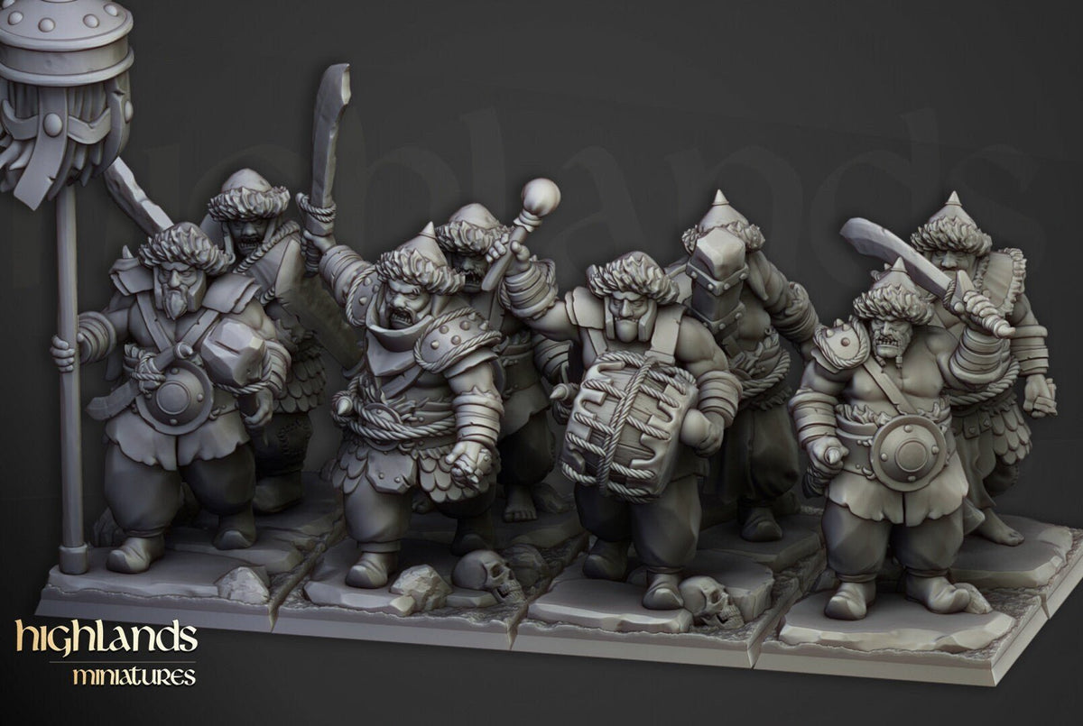 Khazarian Warriors - Highlands Miniatures - Sigmarite Boutique