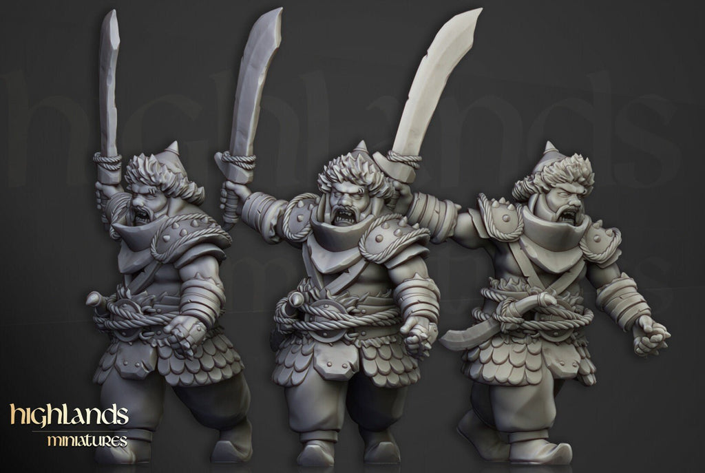 Khazarian Warriors - Highlands Miniatures - Sigmarite Boutique