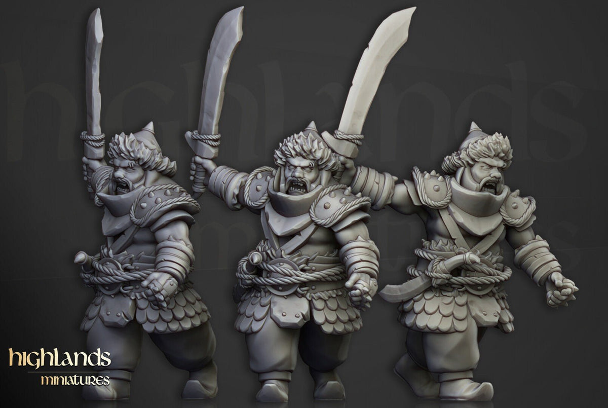 Khazarian Warriors - Highlands Miniatures - Sigmarite Boutique