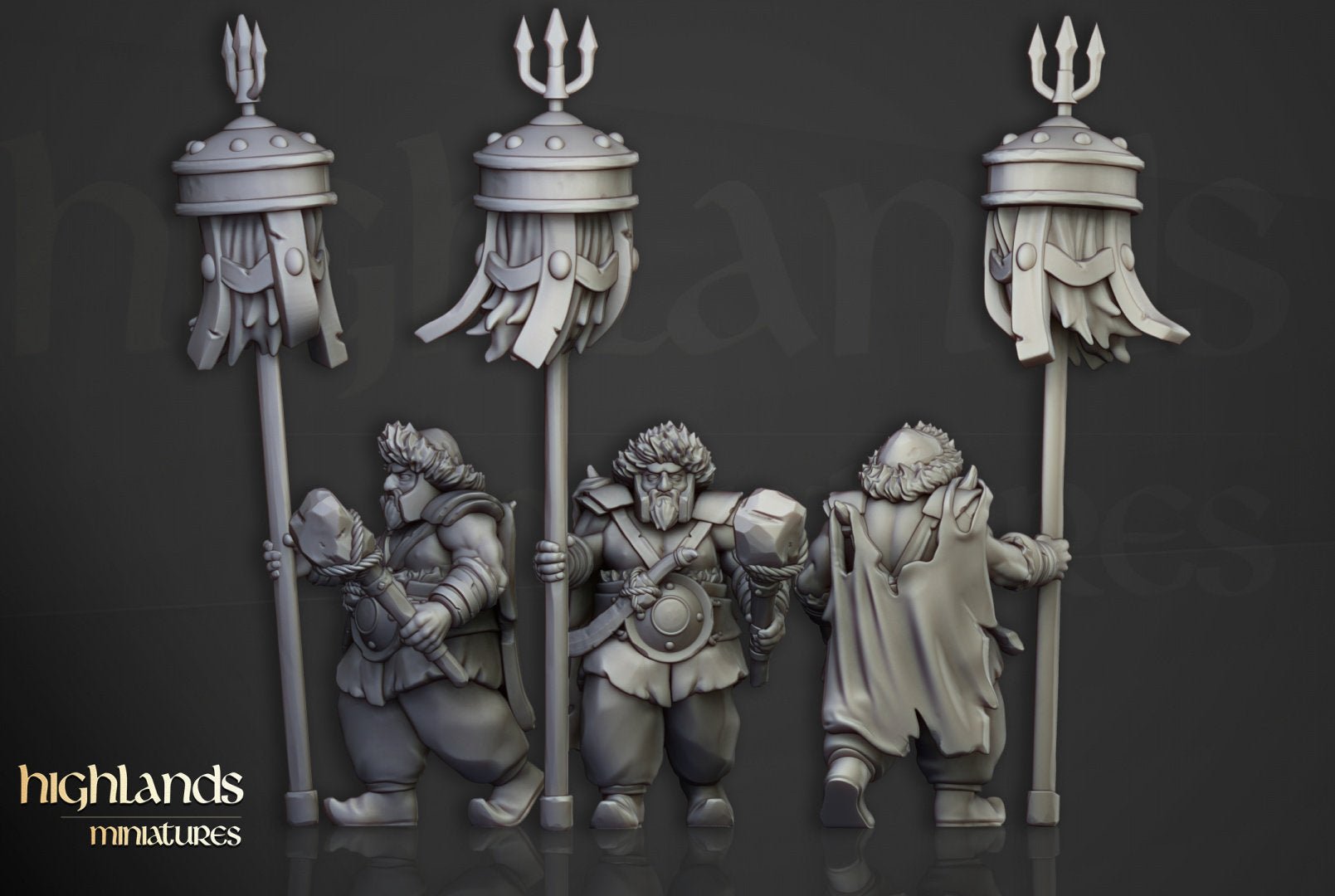 Khazarian Warriors - Highlands Miniatures - Sigmarite Boutique