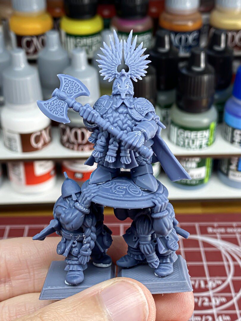 King Ulric - Sons of Ymir - Highlands Miniatures - Sigmarite Boutique