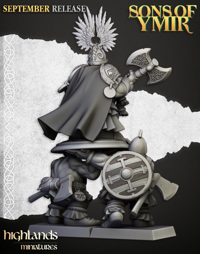 King Ulric - Sons of Ymir - Highlands Miniatures - Sigmarite Boutique