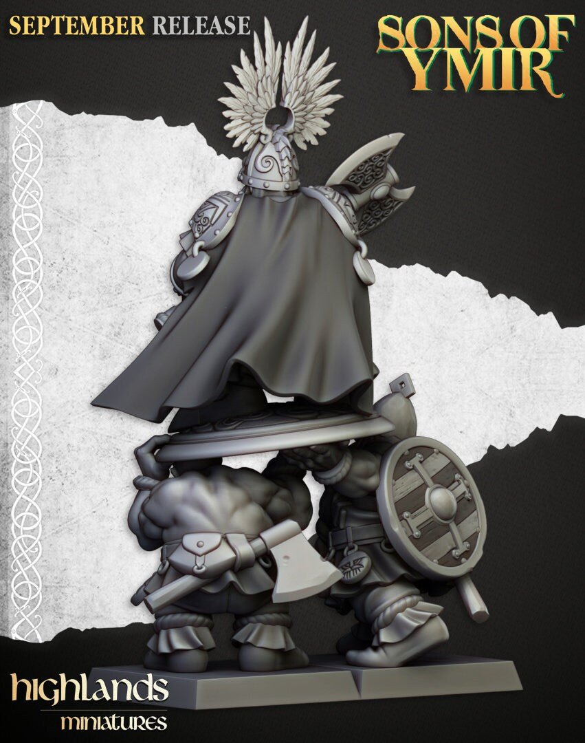 King Ulric - Sons of Ymir - Highlands Miniatures - Sigmarite Boutique