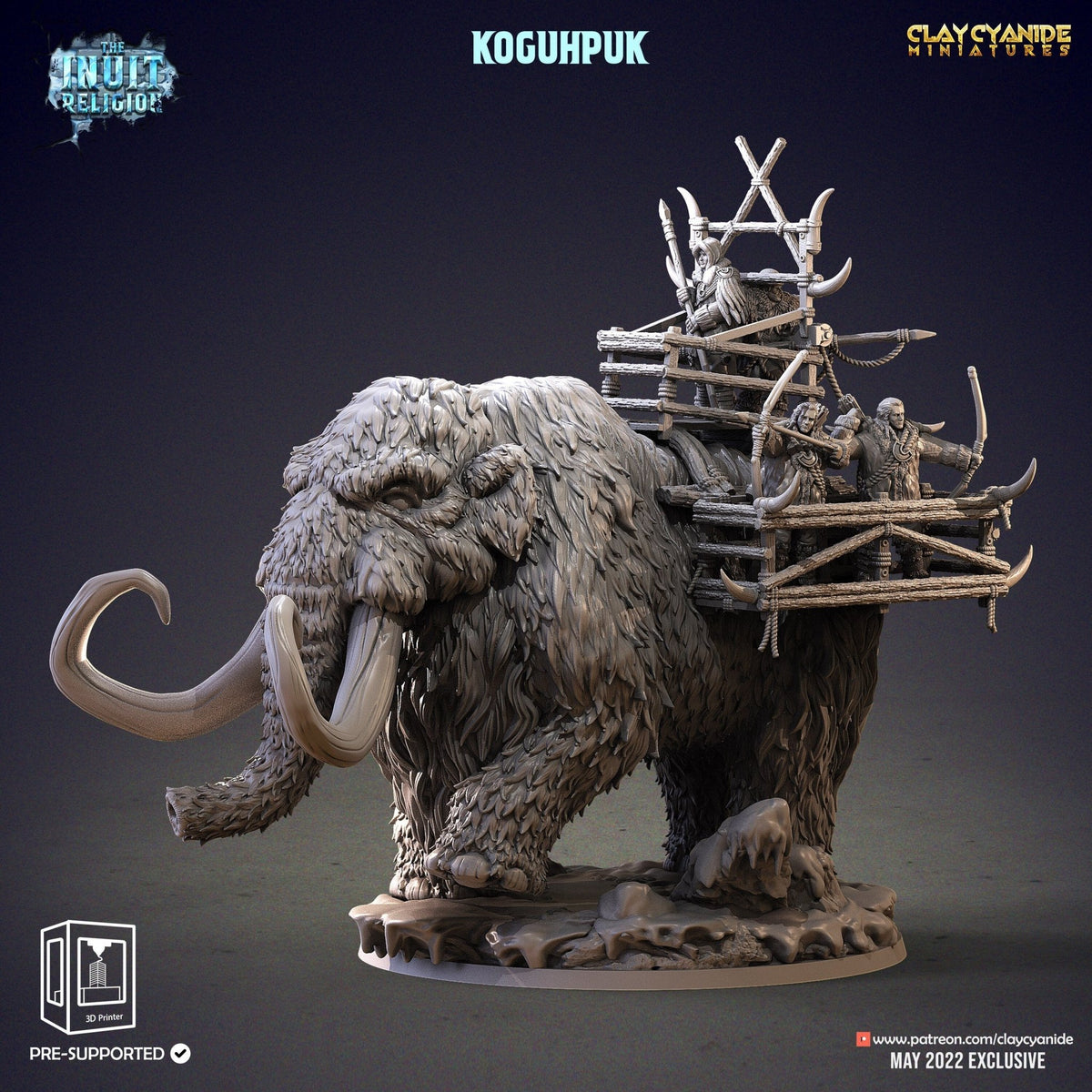 Koguhpuk - Inuit Religion - Clay Cyanide - Sigmarite Boutique