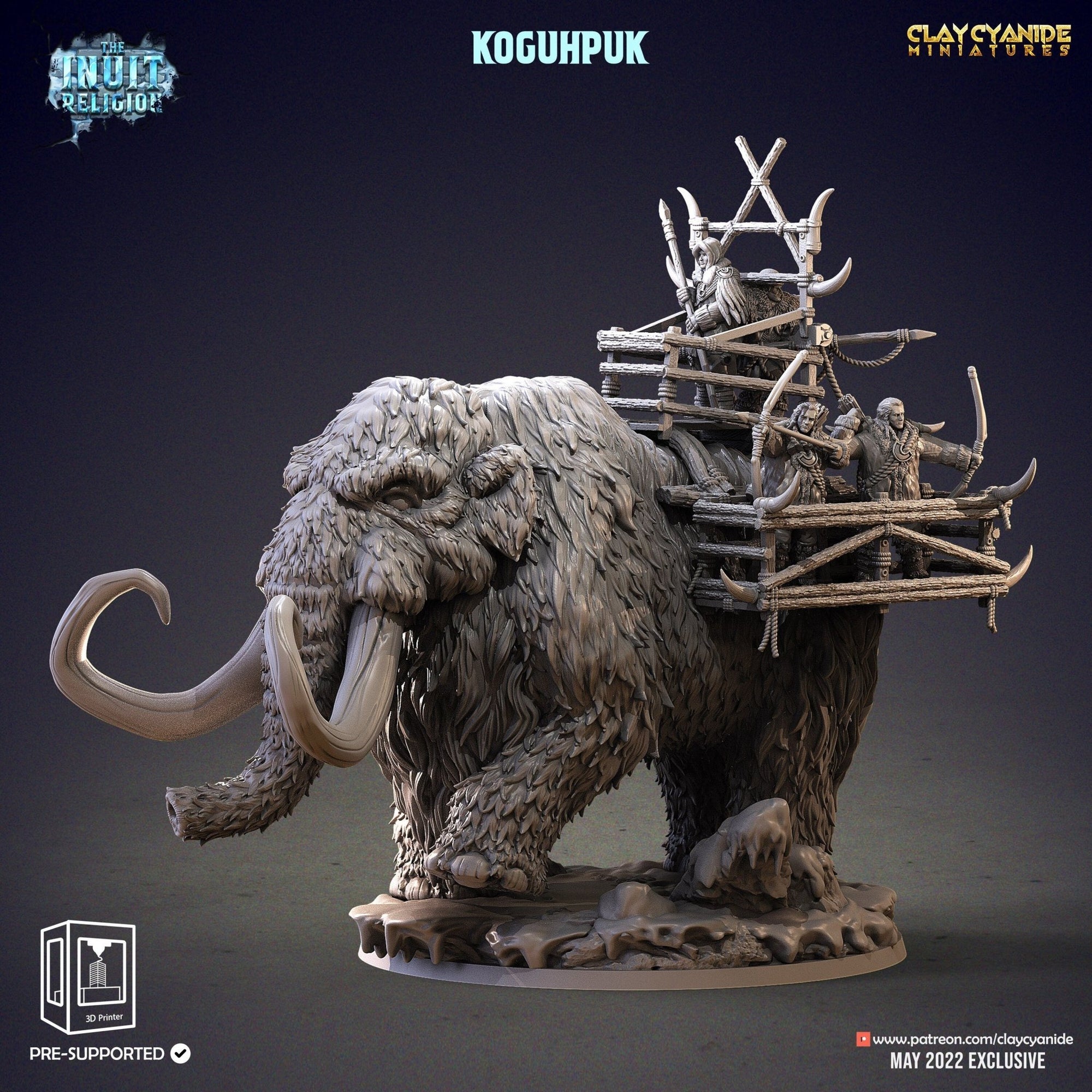Koguhpuk - Inuit Religion - Clay Cyanide - Sigmarite Boutique