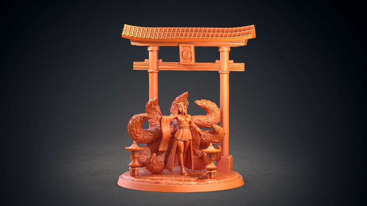 Kumiho - Korean Mythology - Clay Cyanide - Sigmarite Boutique