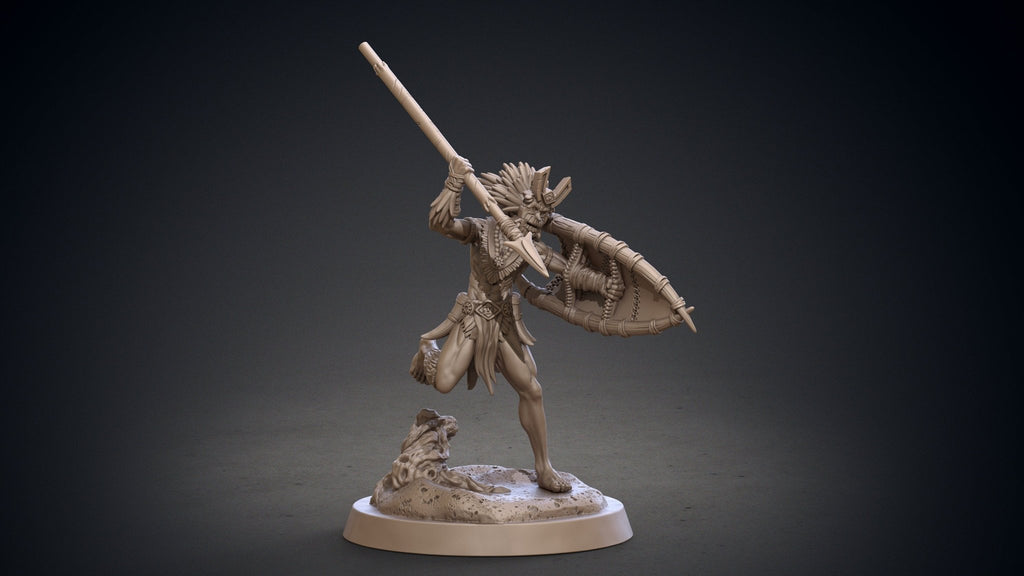 Kushite Witch Hunters - Hyborian Age - Clay Cyanide - Sigmarite Boutique