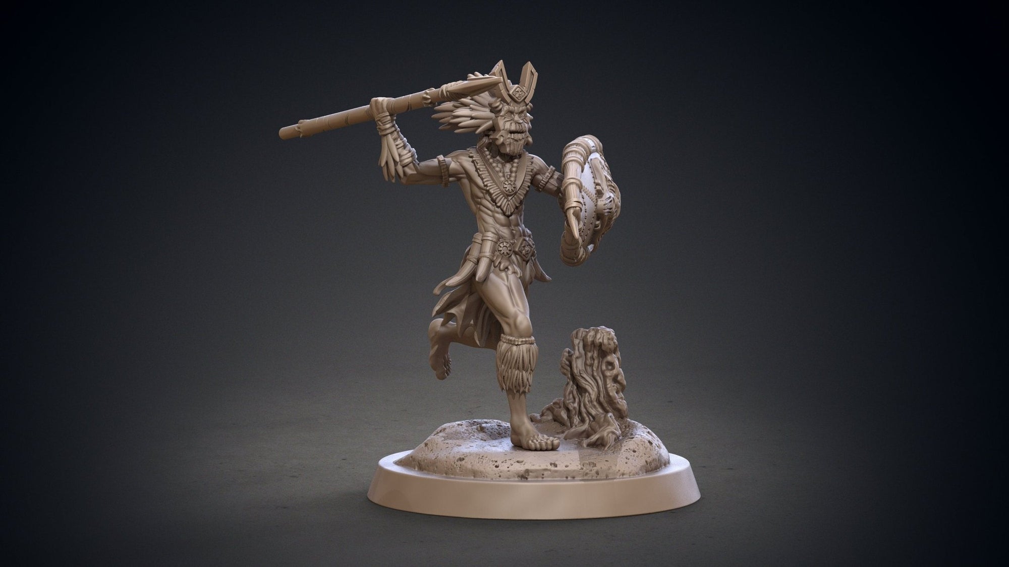 Kushite Witch Hunters - Hyborian Age - Clay Cyanide - Sigmarite Boutique