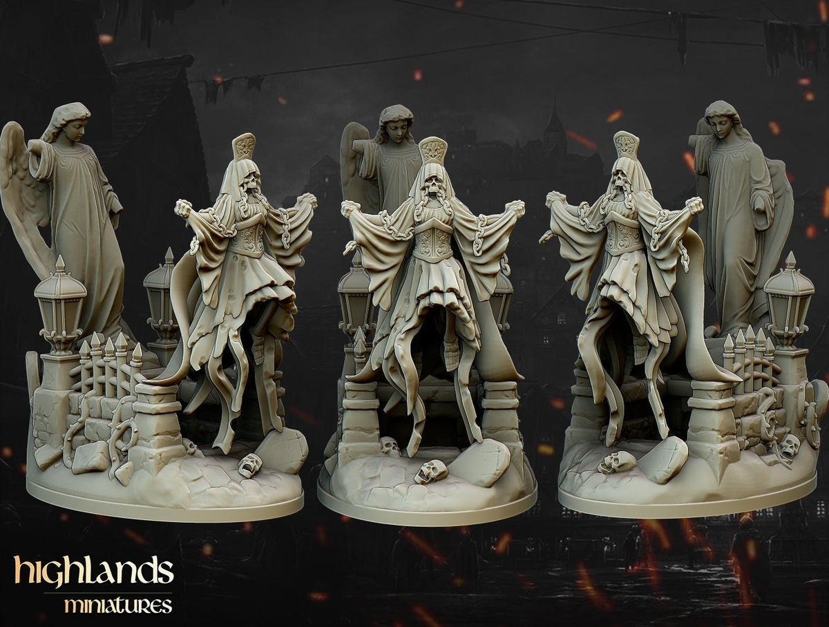 Lady Violet, the Spectral Widow - Highlands Miniatures - Sigmarite Boutique