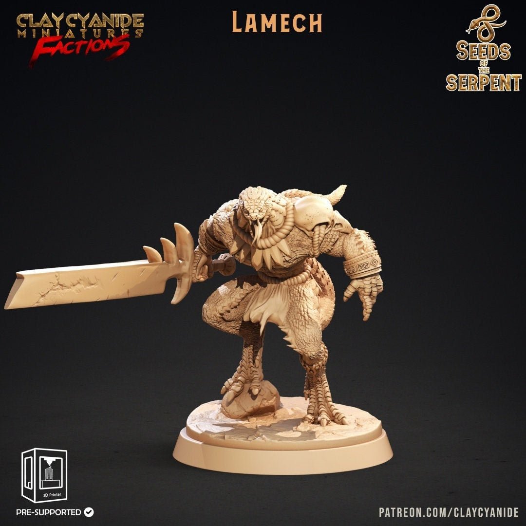 Lamech - Seeds of the Serpent - Clay Cyanide - Sigmarite Boutique