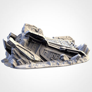 Landing Capsules - Scifi Terrain - 3D Printed PLA Plastic - Sigmarite Boutique