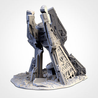 Landing Capsules - Scifi Terrain - 3D Printed PLA Plastic - Sigmarite Boutique
