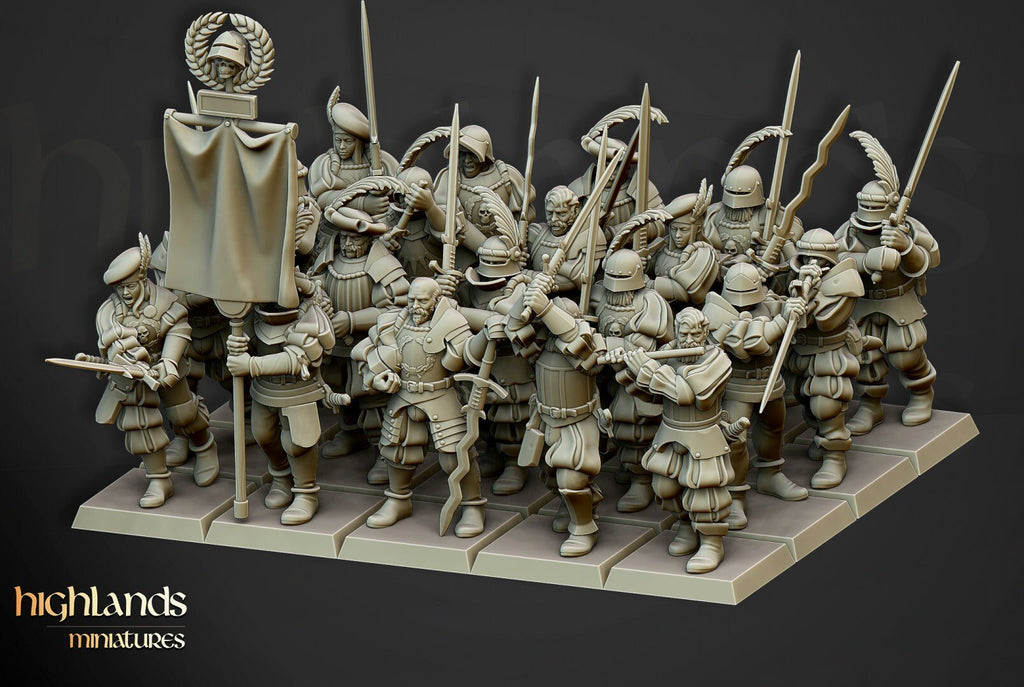 Landsknechts of Soltau - Highlands Miniatures - Sigmarite Boutique
