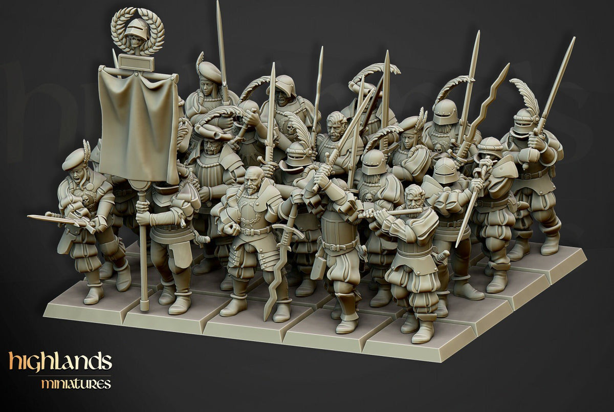 Landsknechts of Soltau - Highlands Miniatures - Sigmarite Boutique