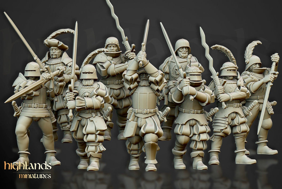 Landsknechts of Soltau - Highlands Miniatures - Sigmarite Boutique
