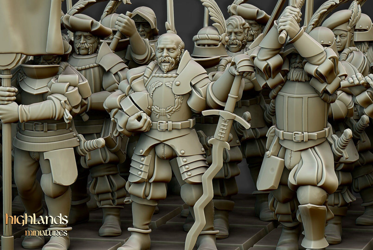 Landsknechts of Soltau - Highlands Miniatures - Sigmarite Boutique
