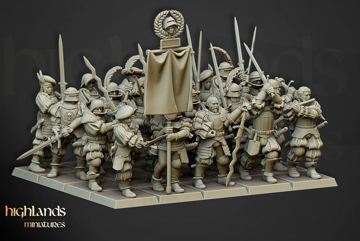 Landsknechts of Soltau - Highlands Miniatures - Sigmarite Boutique