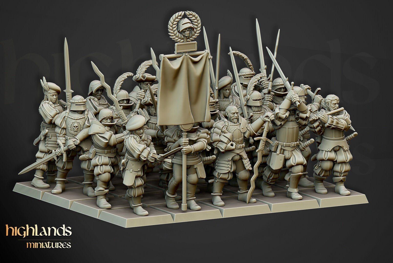 Landsknechts of Soltau - Highlands Miniatures - Sigmarite Boutique