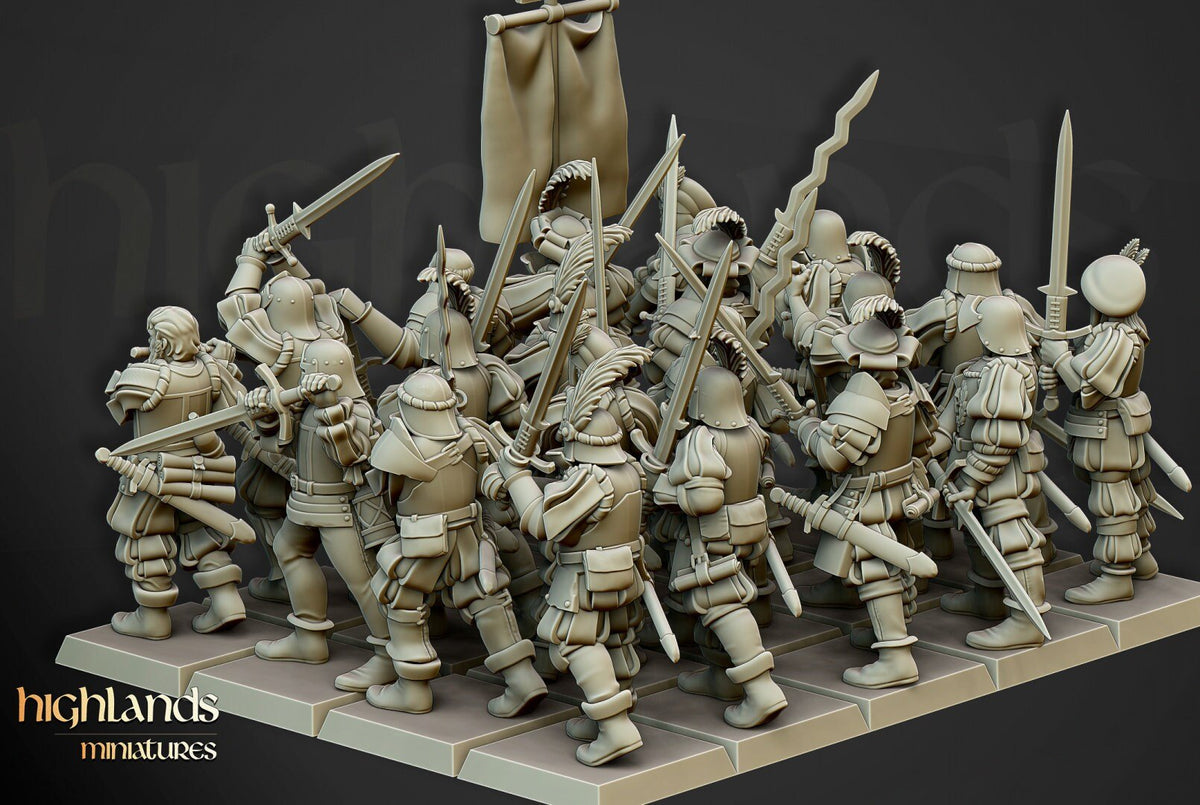 Landsknechts of Soltau - Highlands Miniatures - Sigmarite Boutique