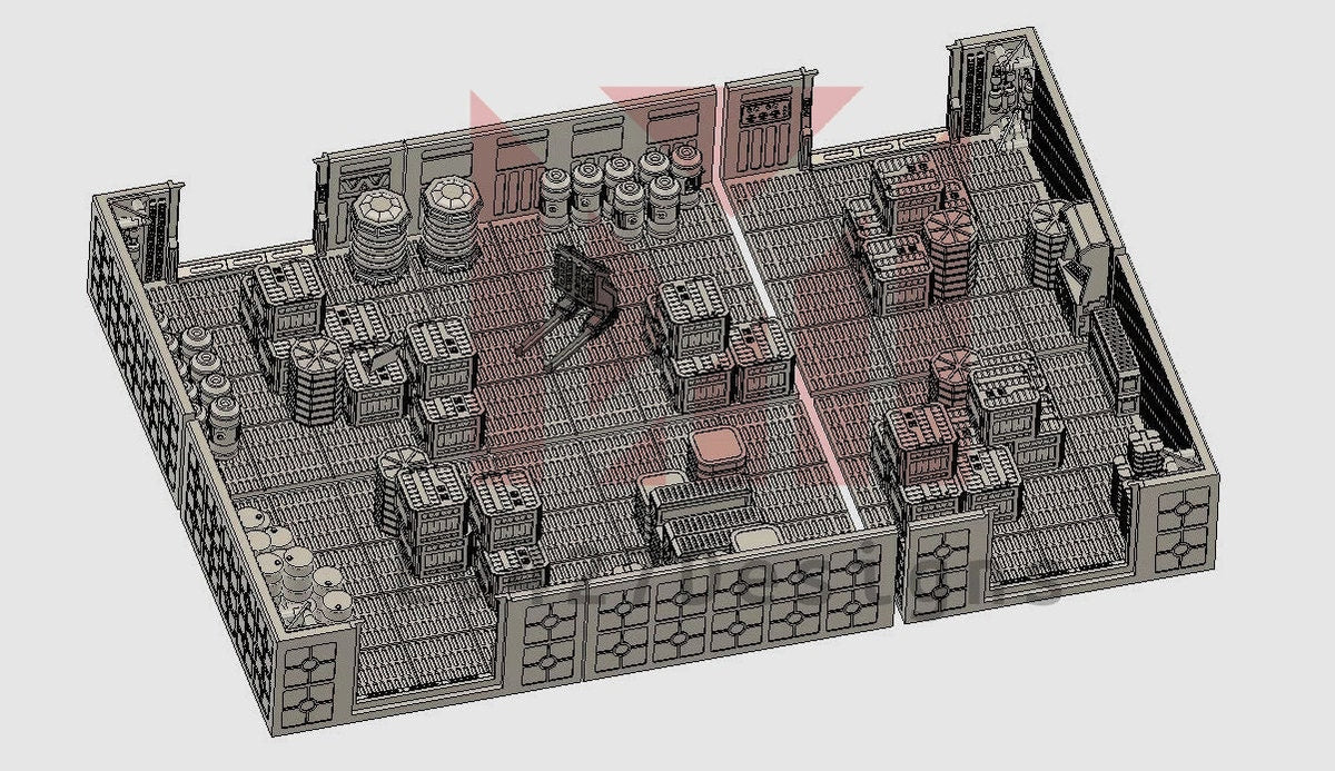 Large Cargo Hold - LV-427 Designs - Sigmarite Boutique