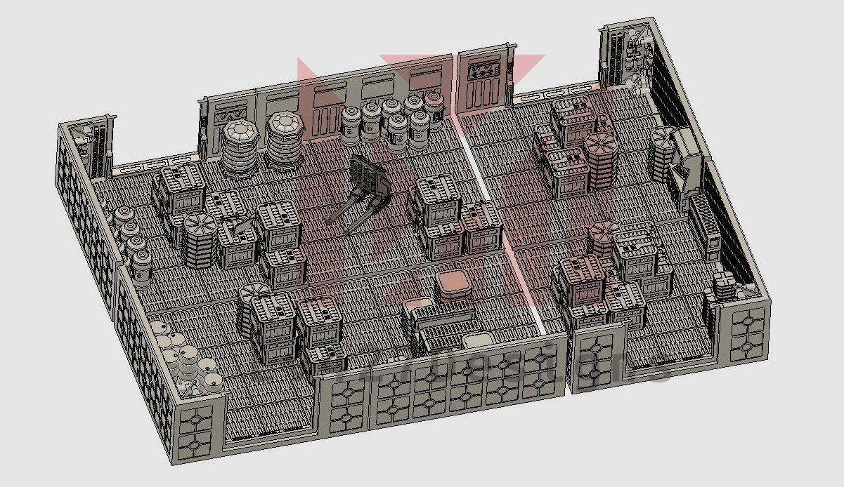 Large Cargo Hold - LV-427 Designs - Sigmarite Boutique