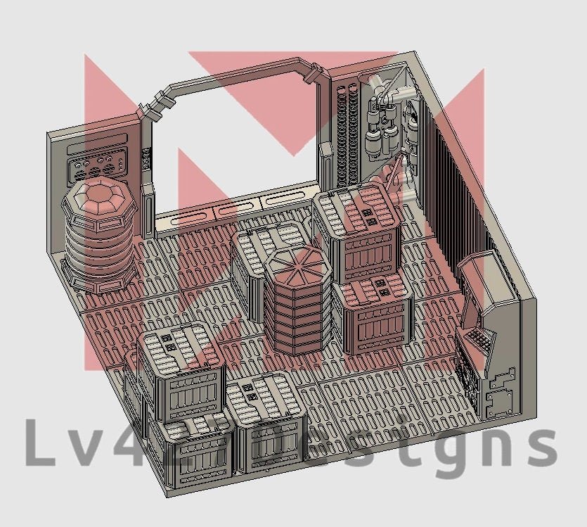Large Cargo Hold - LV-427 Designs - Sigmarite Boutique