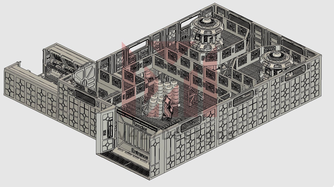 Large Industrial Reactor - LV-427 Designs - Sigmarite Boutique
