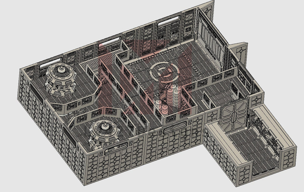 Large Industrial Reactor - LV-427 Designs - Sigmarite Boutique
