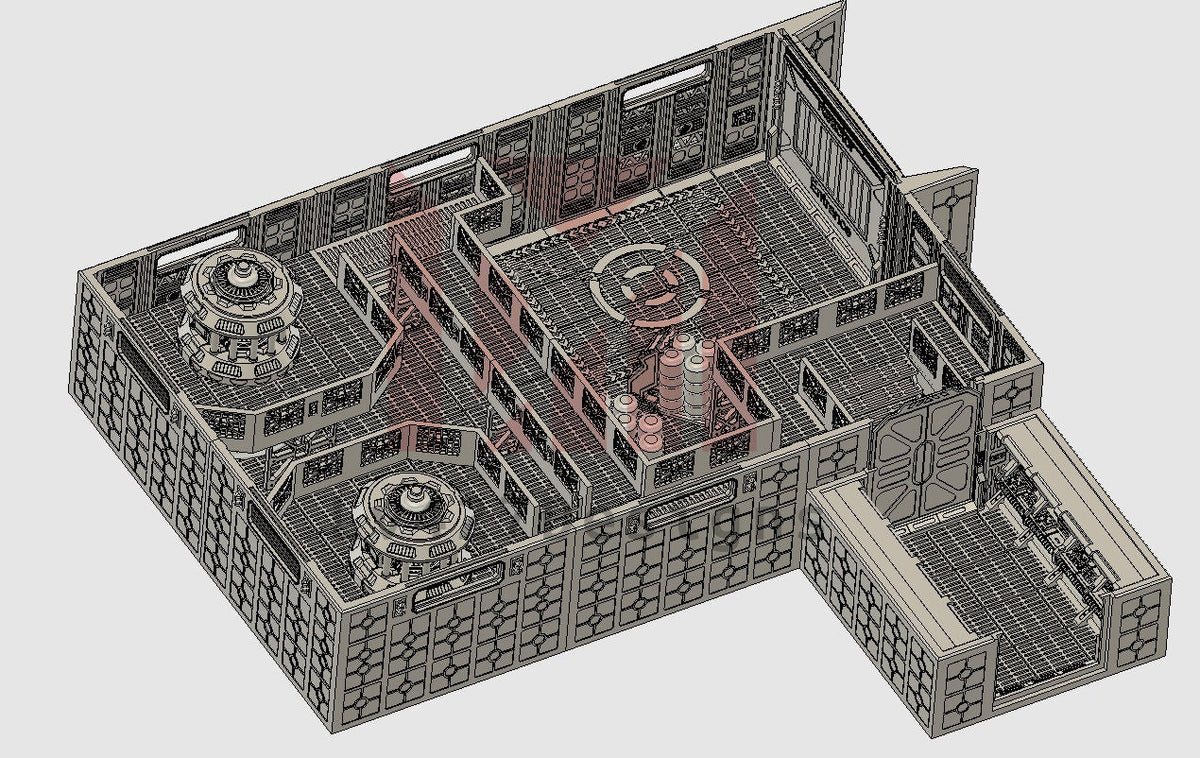 Large Industrial Reactor - LV-427 Designs - Sigmarite Boutique