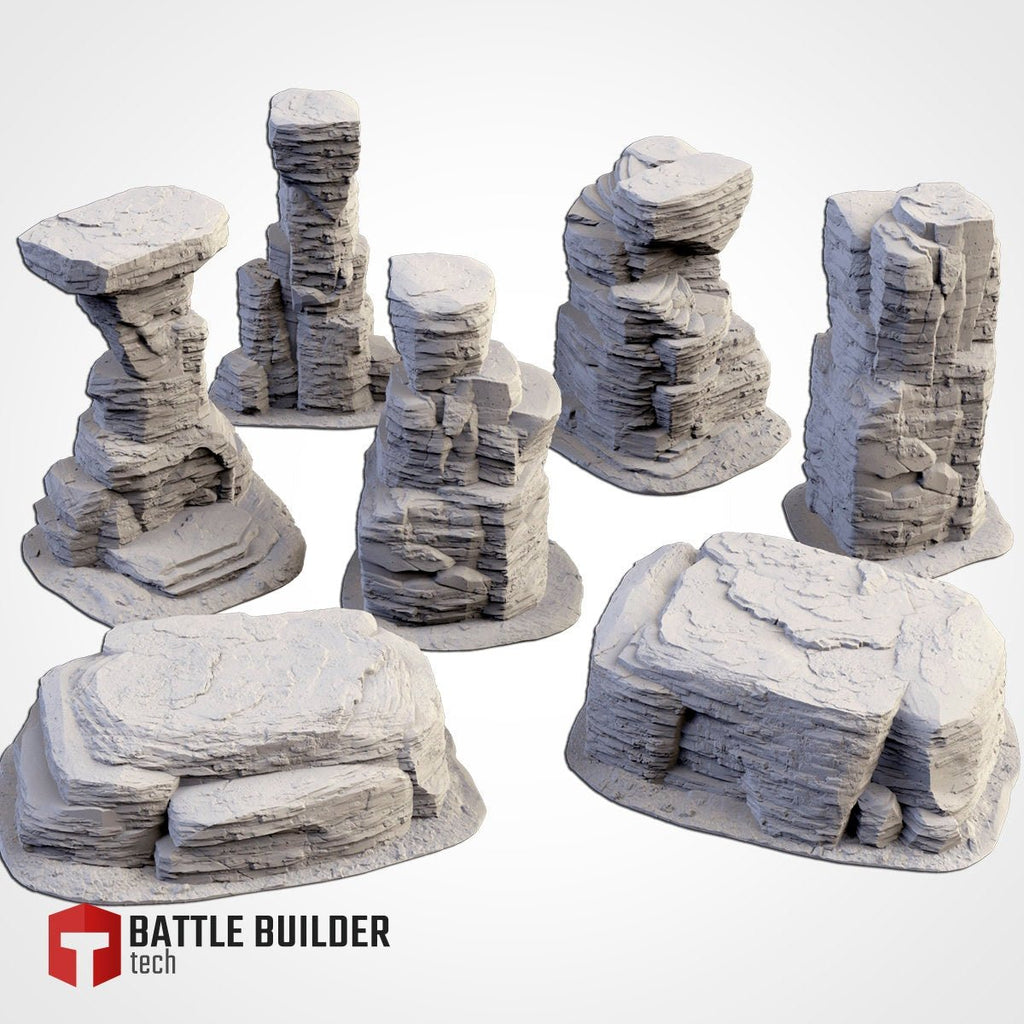 Large Stone Terrain - Txarli Factory - Sigmarite Boutique