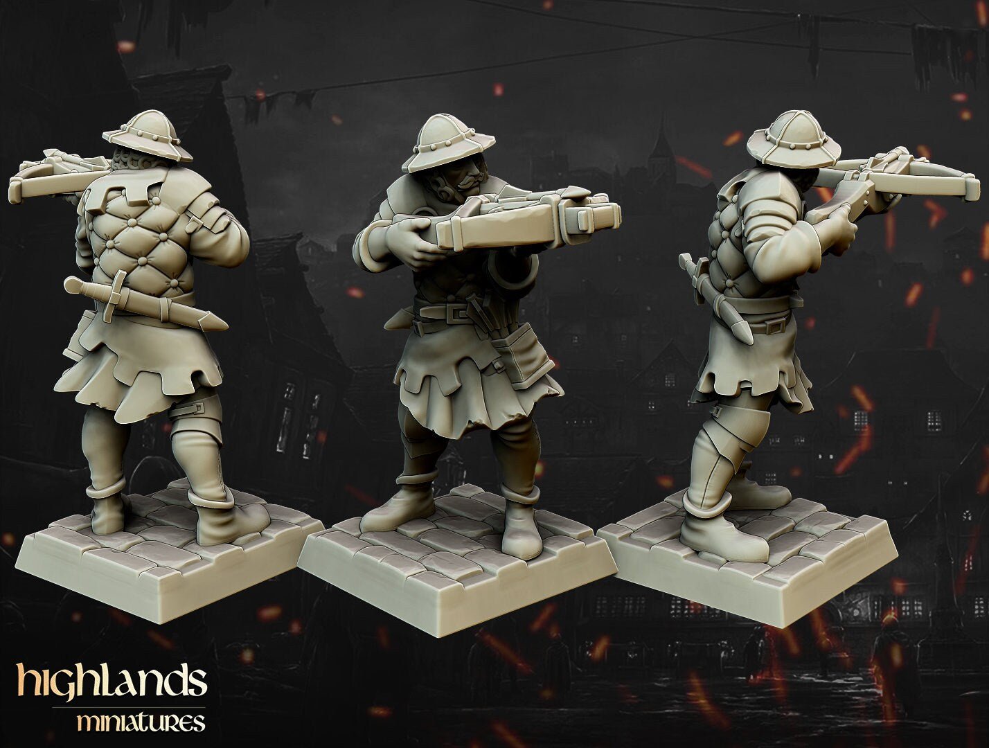 Levy Crossbowmen - Highlands Miniatures - Sigmarite Boutique