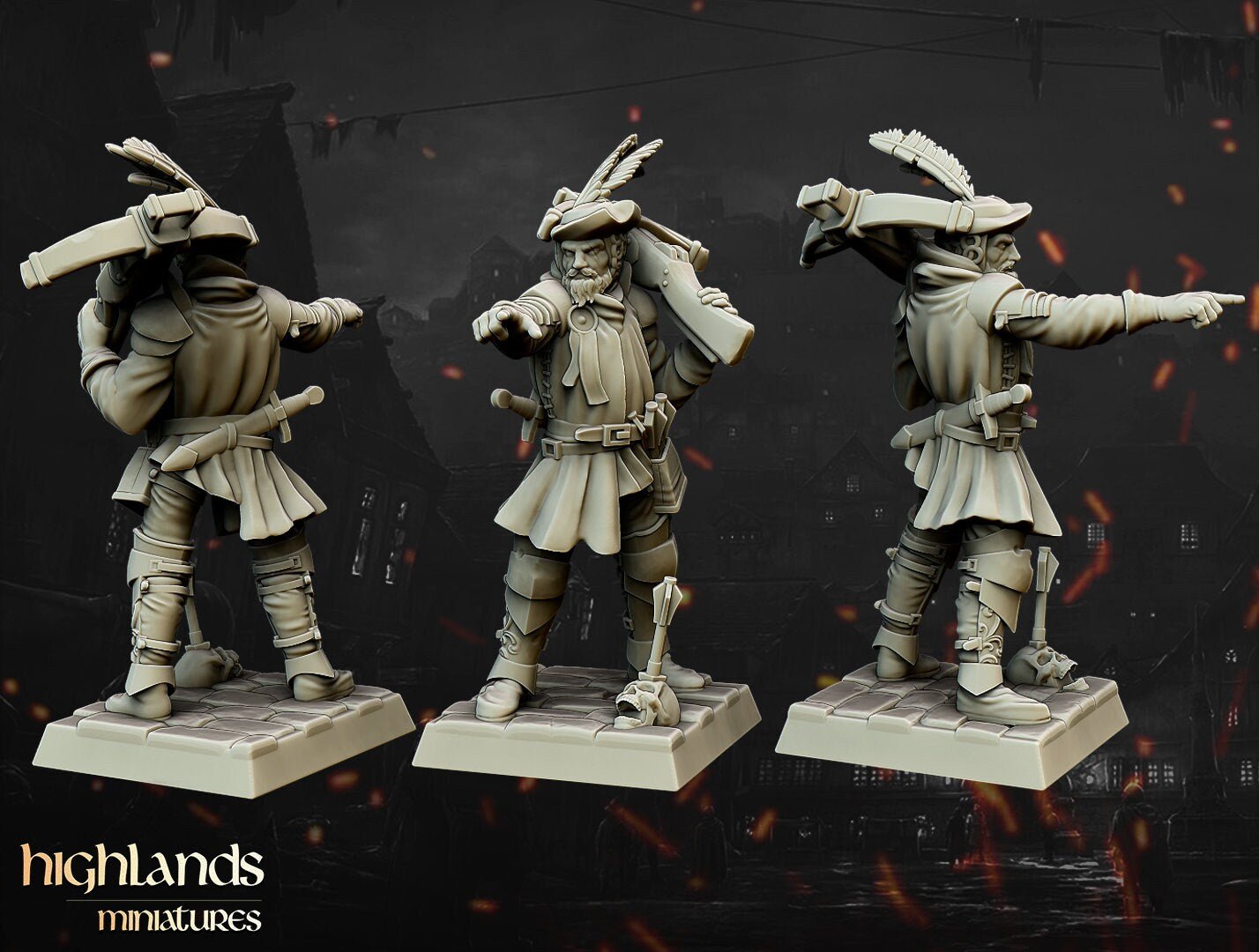 Levy Crossbowmen - Highlands Miniatures - Sigmarite Boutique