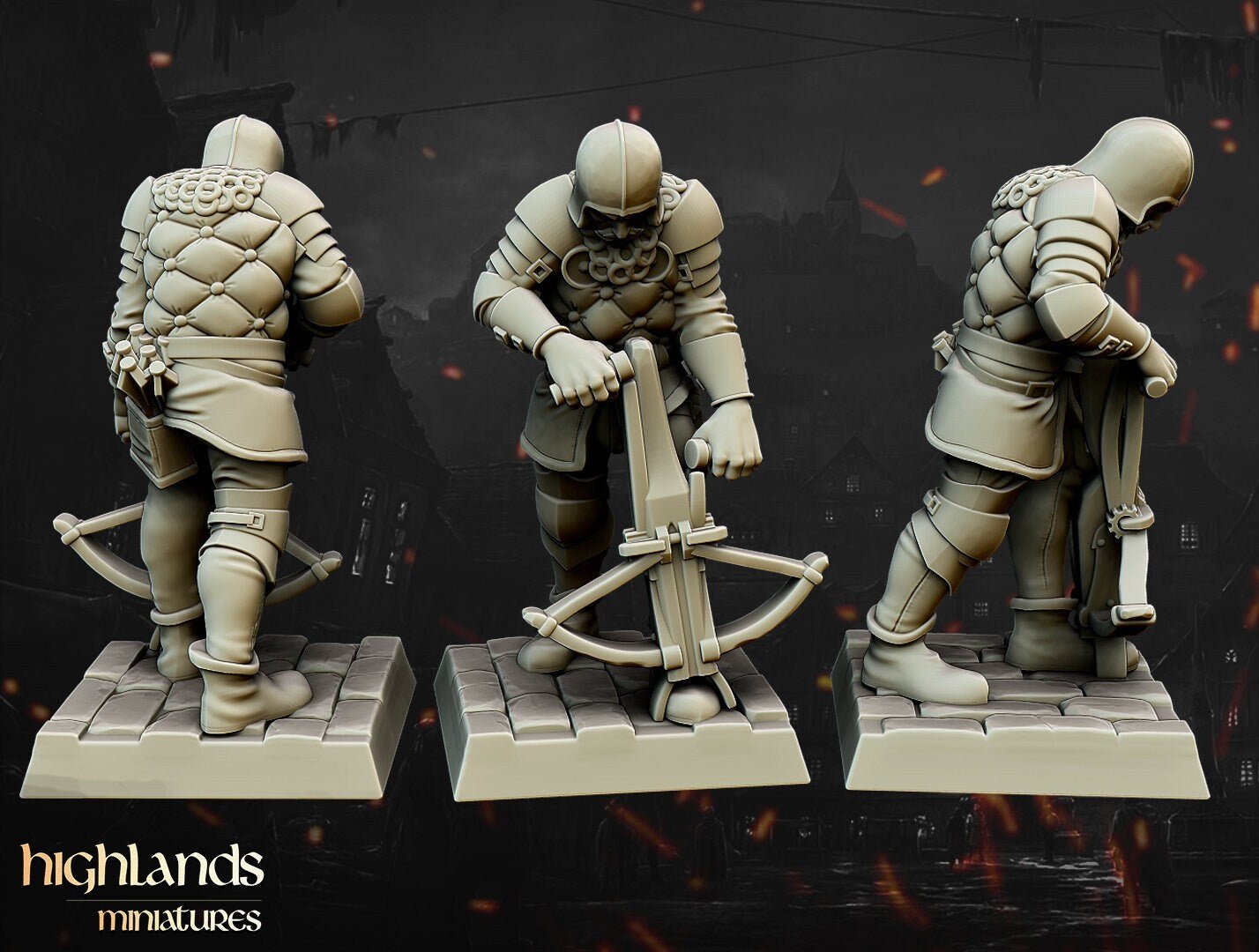 Levy Crossbowmen - Highlands Miniatures - Sigmarite Boutique