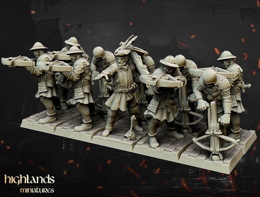 Levy Crossbowmen - Highlands Miniatures - Sigmarite Boutique