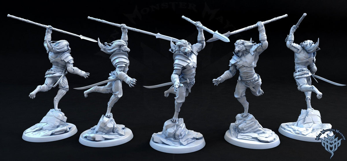 Lion Warrior - Beast Within - Mini Monster Mayhem - Sigmarite Boutique