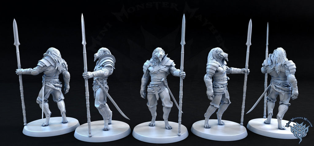 Lion Warrior - Beast Within - Mini Monster Mayhem - Sigmarite Boutique