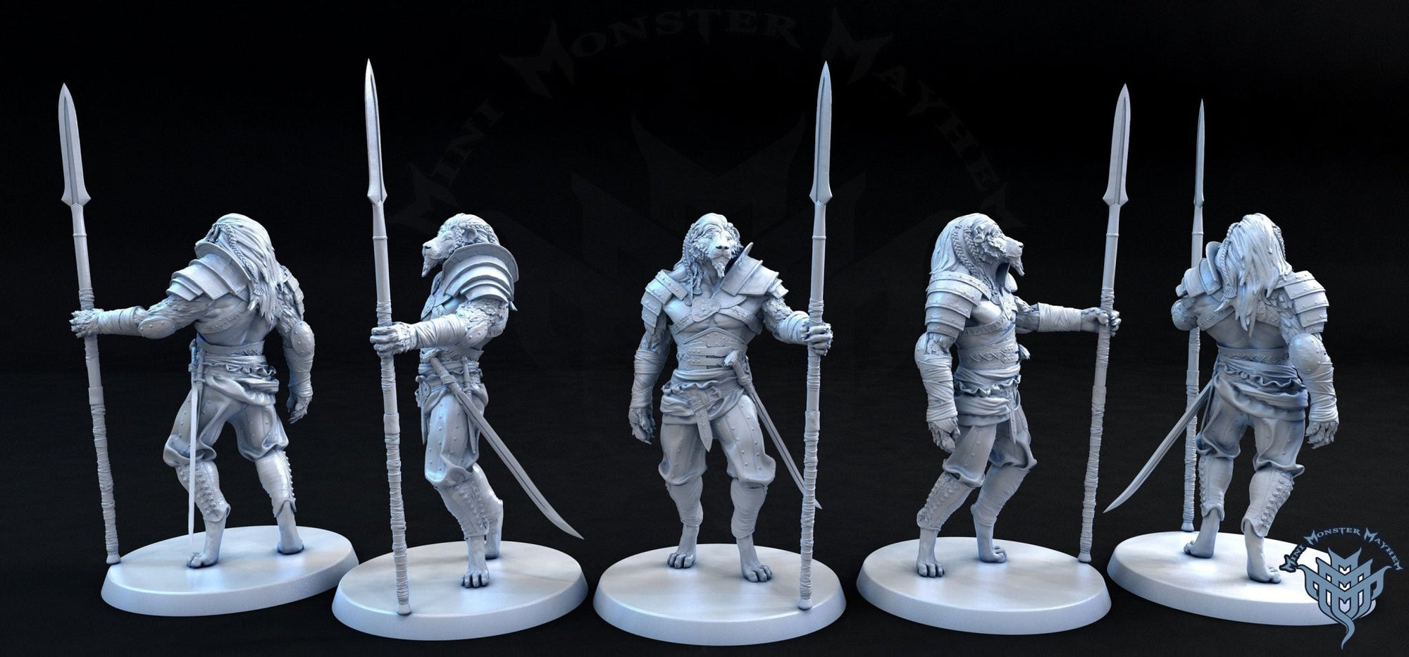 Lion Warrior - Beast Within - Mini Monster Mayhem - Sigmarite Boutique