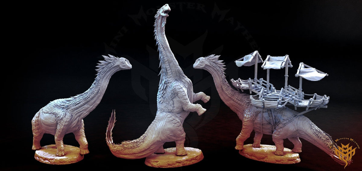 Long Neck - Life Finds a Way - Mini Monster Mayhem - Sigmarite Boutique