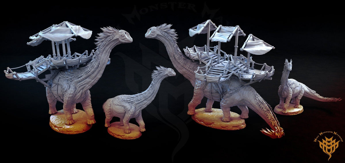 Long Neck - Life Finds a Way - Mini Monster Mayhem - Sigmarite Boutique